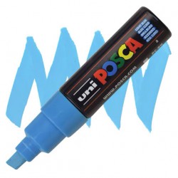 ΜΑΡΚΑΔΟΡΟΣ POSCA PC-8K ΑΝΟΙΚΤΟ ΜΠΛΕ
